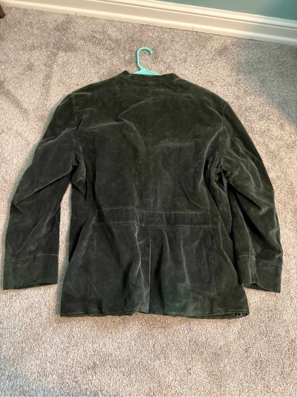 Men’s Ralph Lauren Polo Green Corduroy Button Jacket - Picture 6 of 15